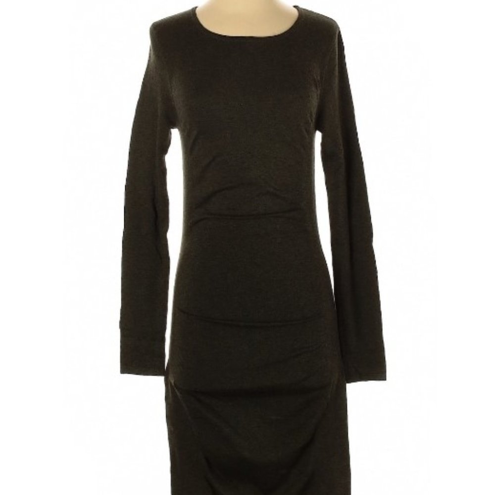 Express Green Sheath Casual Dress Size Small